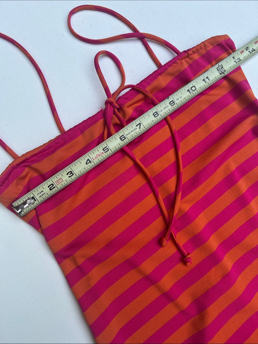 🦩Vtg striped beach dress🦩 - Picture 6 of 10